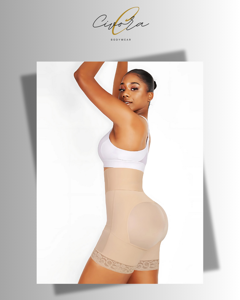 High Waist Laced Short