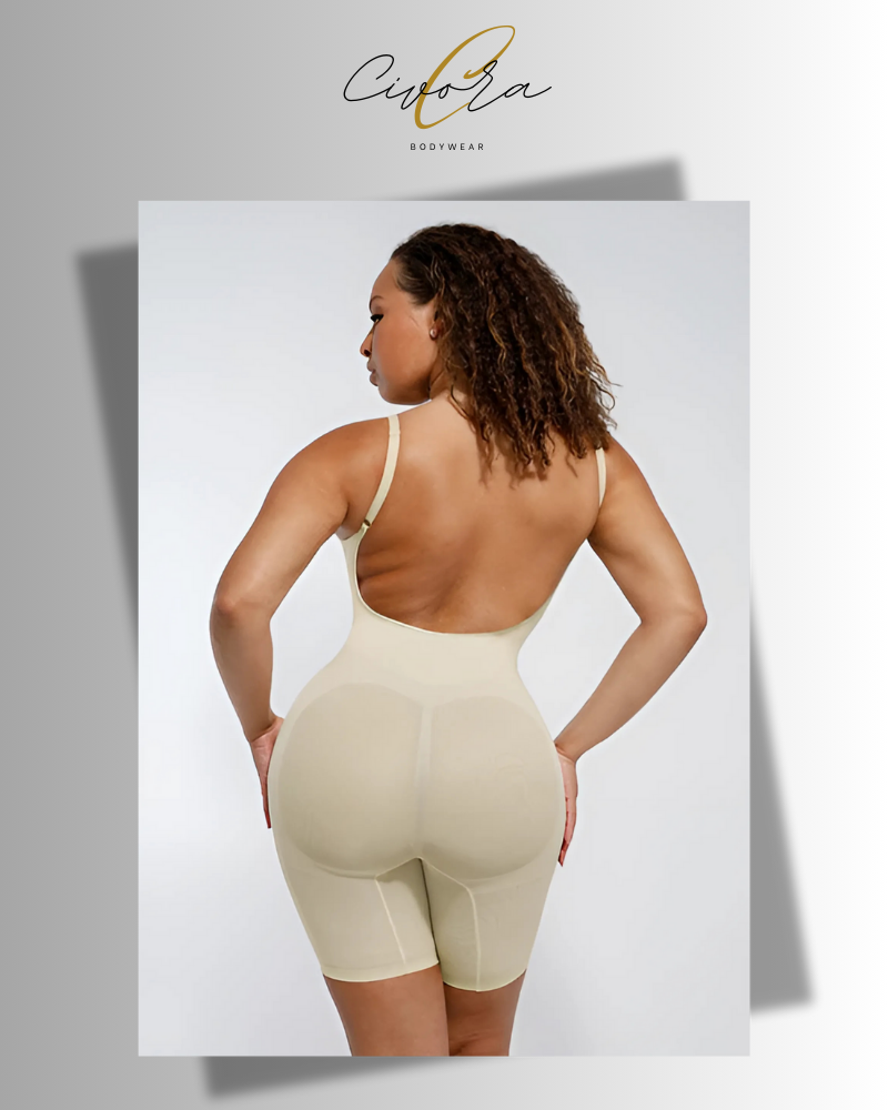 Open Back Smoothing Bodysuit