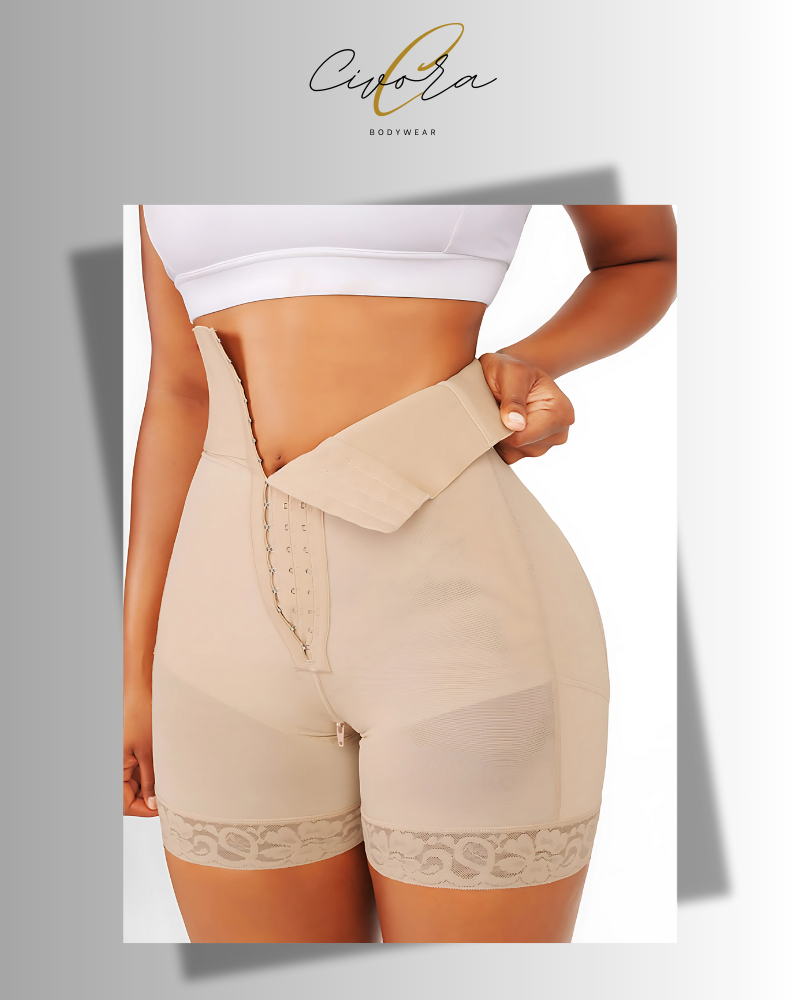 High Waist Laced Short